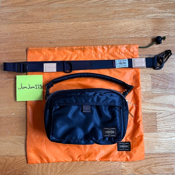 PORTER PX TANKER ESSENTIAL BAG UNISEX IRON BLUE - Picture 2 of 13